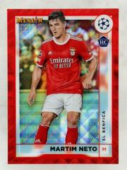 Martim Neto [Red Wave] #144 Soccer Cards 2022 Topps Merlin Chrome UEFA Club Competitions Prices