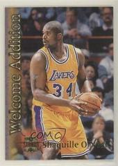 Shaquille O'Neal #WA19 Basketball Cards 1996 Stadium Club Welcome Addition Prices