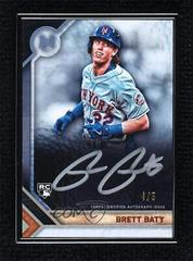 Brett Baty [Black] #MFA-BB Baseball Cards 2023 Topps Museum Collection Framed Autographs Prices