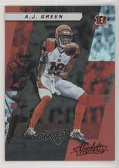 A.J. Green [Spectrum Red] #88 Football Cards 2017 Panini Absolute Prices