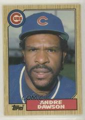 Andre Dawson Baseball Cards 1987 Topps Traded Tiffany Prices