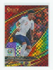 Jadon Sancho [Tie Dye Prizm] #181 Soccer Cards 2020 Panini Select UEFA Euro Prices