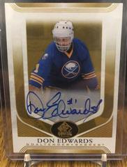 Don Edwards [Gold Spectrum Autograph] Hockey Cards 2020 SP Signature Edition Legends Prices