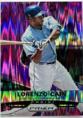 Lorenzo Cain [Purple Flash Prizm] #8 Baseball Cards 2015 Panini Prizm Prices