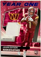 Jahan Dotson Football Cards 2022 Panini Rookies & Stars Year One Prices