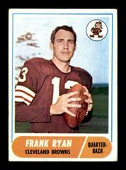 Frank Ryan Football Cards 1968 Topps Prices