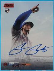 Brett Baty [Red] Baseball Cards 2023 Stadium Club Autographs Prices