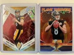 Kenny Pickett [Purple] #FT-27 Football Cards 2022 Panini Phoenix Flame Throwers Prices