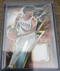 Shaedon Sharpe #S-SS Basketball Cards 2022 Panini Select Sparks Patch Prices