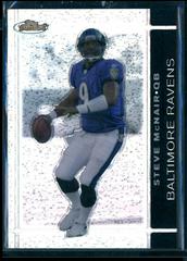 Steve McNair [Black Refractor] Football Cards 2007 Topps Finest Prices