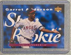 Garret Anderson #216 Baseball Cards 1995 Upper Deck Prices