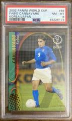 Fabio Cannavaro #69 Soccer Cards 2002 Panini World Cup Korea Japan Prices