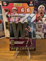 Victor Wembanyama [Purple] #3 Basketball Cards 2023 Donruss Elite Spellbound Prices