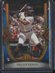 Heliot Ramos [Sapphire] #17 Baseball Cards 2022 Topps Museum Collection Prices