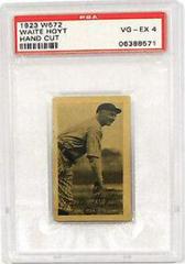 Waite Hoyt [Hand Cut] Baseball Cards 1923 W572 Prices