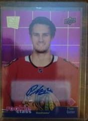 Pius Suter [Spectrum Autograph] Hockey Cards 2020 Upper Deck Rookie Class Se Prices