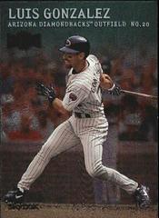 Luis Gonzalez [Emerald] #15 Baseball Cards 2000 Metal Prices