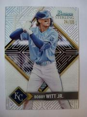 Bobby Witt Jr. Baseball Cards 2023 Bowman Sterling Tek Prices