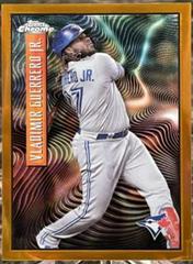 Vladimir Guerrero Jr. [Orange] #EX-12 Baseball Cards 2022 Topps Chrome Sonic Expose Prices