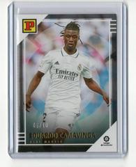 Eduardo Camavinga [Gold] #44 Soccer Cards 2022 Panini Chronicles La Liga Prices