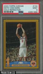 Keith Van Horn [Gold Refractor] Basketball Cards 2003 Topps Chrome Prices