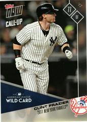 Clint Frazier #PS-90 Baseball Cards 2017 Topps Now Postseason Prices