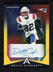 Devin McCourty [Gold] Football Cards 2021 Panini Chronicles Ascension Autographs Prices