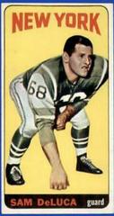 Sam DeLuca Football Cards 1965 Topps Prices