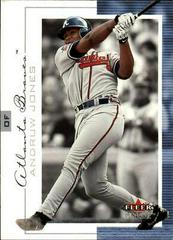 Andruw Jones #75 Baseball Cards 2001 Fleer Genuine Prices