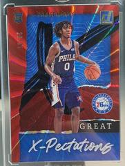 Tyrese Maxey [Red Laser] Basketball Cards 2020 Donruss Great X-Pectations Prices