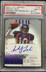 Ashley Lelie [Autograph] #195 Football Cards 2002 Upper Deck Graded Prices