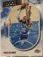 LeBron James [Winter] #3 Basketball Cards 2021 Panini Hoops Skyview Prices
