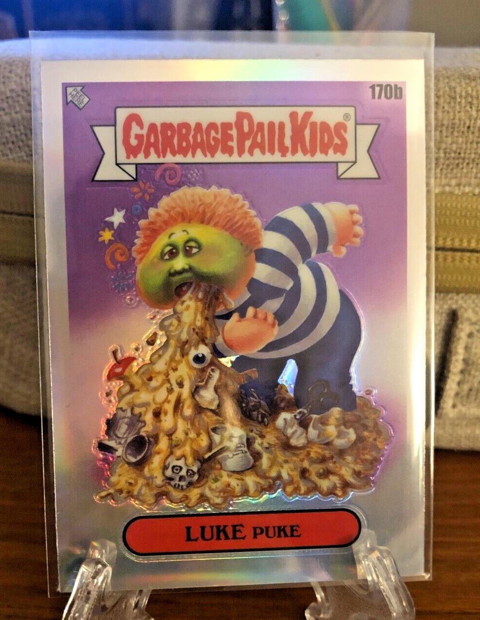 LUKE Puke [Refractor] #170b 2022 Garbage Pail Kids Chrome