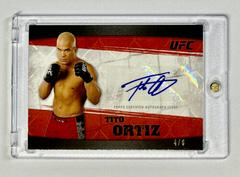 Tito Ortiz [Red] Ufc Cards 2010 Topps UFC Knockout Autographs Prices