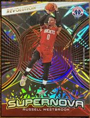 Russell Westbrook [Galactic] #8 Basketball Cards 2020 Panini Revolution Supernova Prices