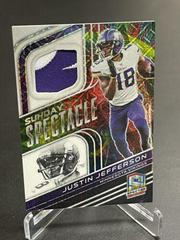 Justin Jefferson [Meta] #SS-JJE Football Cards 2022 Panini Spectra Sunday Spectacle Prices