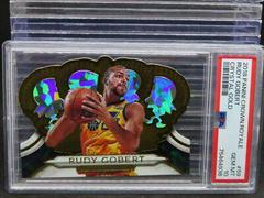 Rudy Gobert [Crystal Gold] Basketball Cards 2018 Panini Crown Royale Prices