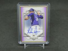 Nolan Ryan [Purple] #DCFA-NR Baseball Cards 2022 Topps Definitive Framed Autograph Collection Prices