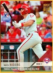 Rhys Hoskins #MOW17 Baseball Cards 2018 Topps Now Moment of the Week Prices