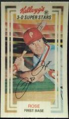 Pete Rose #6 Baseball Cards 1983 Kellogg's Prices