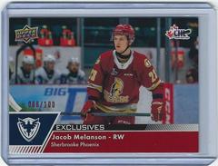 Jacob Melanson [Exclusives] #1 Hockey Cards 2022 Upper Deck CHL Prices