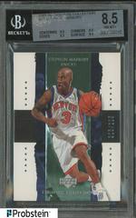 Stephon Marbury #27 Basketball Cards 2003 UD Exquisite Collection Prices
