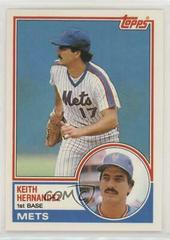 Keith Hernandez #43T Baseball Cards 1983 Topps Traded Prices
