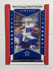 CeeDee Lamb [Red Blue] #MM-20 Football Cards 2022 Panini Rookies & Stars Man In Motion Prices