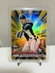 Ha Seong Kim [Gold Rainbow] #CC-14 Baseball Cards 2023 Topps World Captains of the Classic Prices