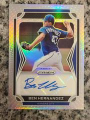 Ben Hernandez #18 Baseball Cards 2021 Panini Prizm Draft Picks Autographs Prices