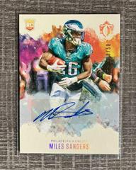 Miles Sanders [Signature Holo Gold] #GK1 Football Cards 2019 Panini Chronicles Gridiron Kings Prices