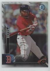 Mookie Betts [Refractor] #22 Baseball Cards 2016 Bowman Chrome Prices