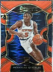 Immanuel Quickley [Neon Orange Pulsar] #85 Basketball Cards 2020 Panini Select Prices