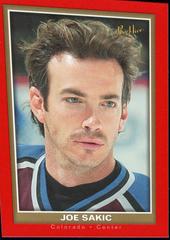 Joe Sakic [Red] #22 Hockey Cards 2005 Upper Deck Bee Hive Prices